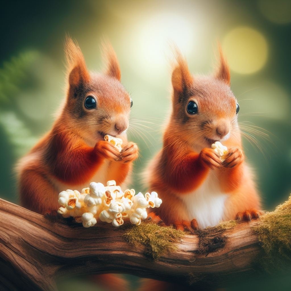 can squirrels eat popcorn